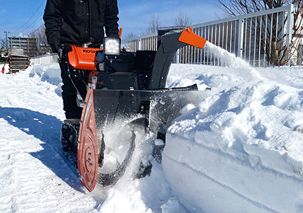 ボクらの農業EC ブログ 工進 家庭用 除雪機 KSB-1170 のおすすめ