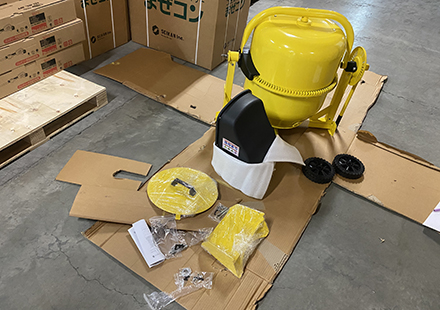 種子消毒ミキサー まぜコン